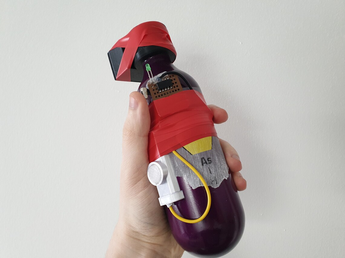 Smoke Elite Gas Canister R6S Cosplay Prop 3D Printed Etsy