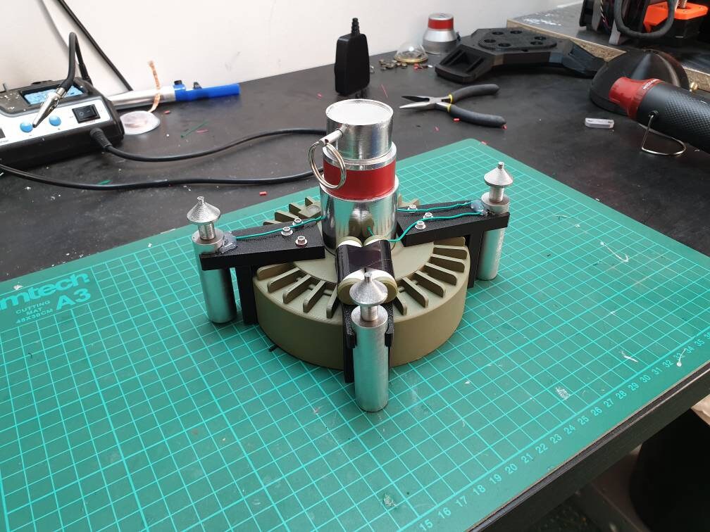Fuze Cluster Charge Rainbow Cosplay Prop 3D Printed | Etsy UK