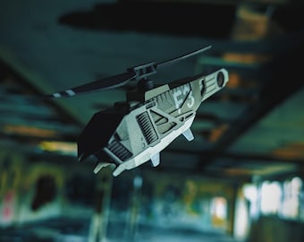 Deimos DeathMARK Drone, R6S, Cosplay Prop, 3D Printed