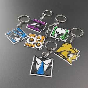 Rainbow six siege keychain - Etsy 日本