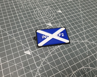 IndyRef2 Keyring | 3D Printed - Accessories