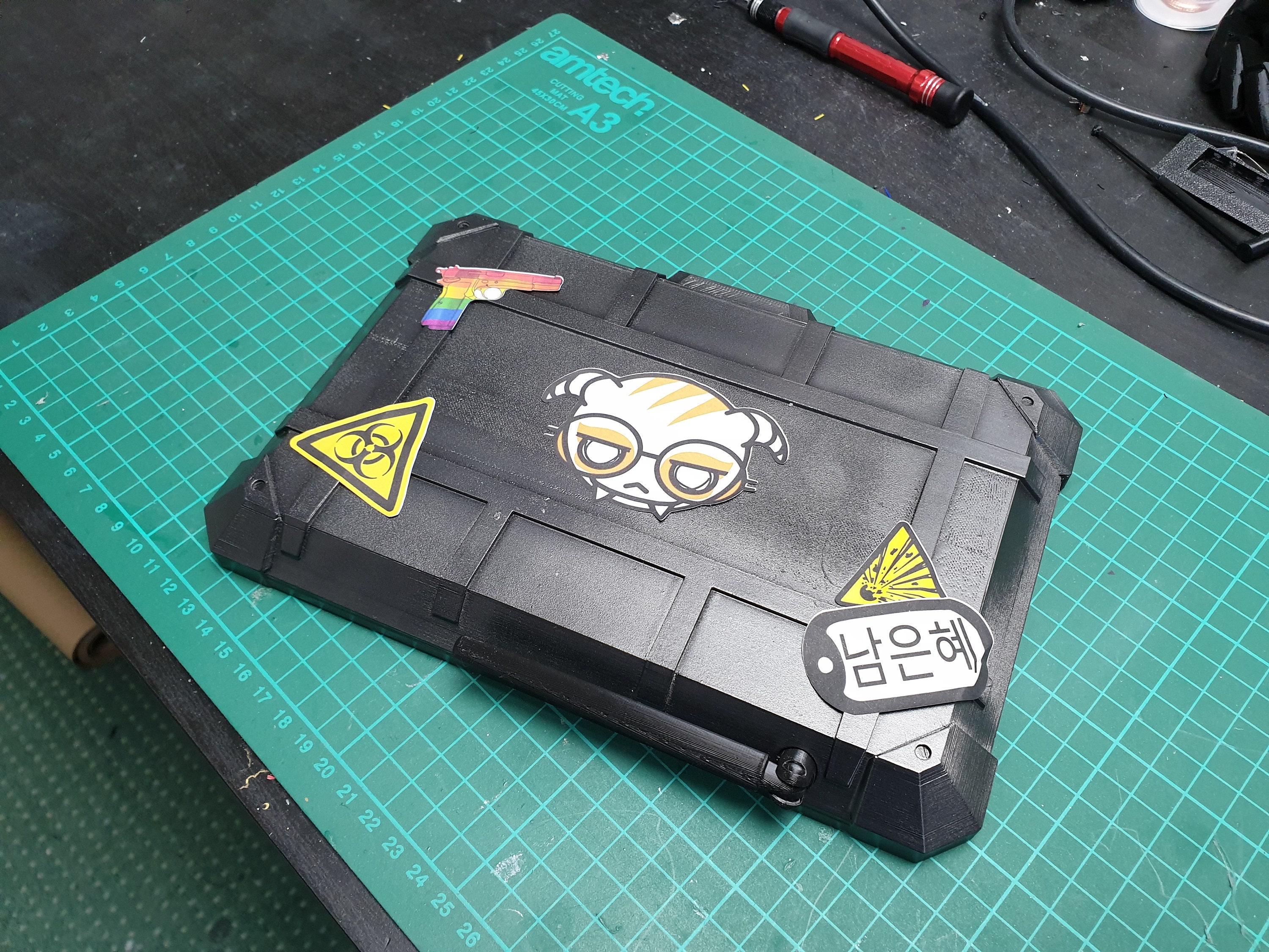 Dokkaebi Tablet Case, R6S, Cosplay Prop, 3D Print - Etsy