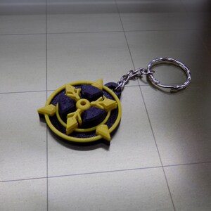 Nukeflake Keyring | 3D Printed - Accessories - DB