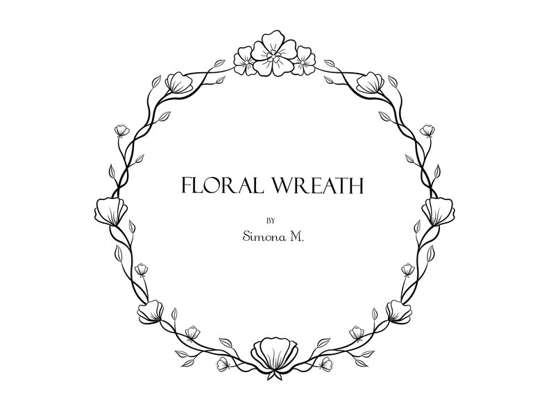 Free Free 110 Wildflower Wreath Svg Free SVG PNG EPS DXF File