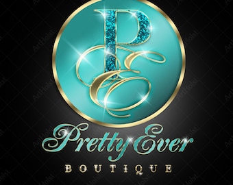 Premade Logo for Beauty Salon & Boutique, Elegant Feminine Branding Design