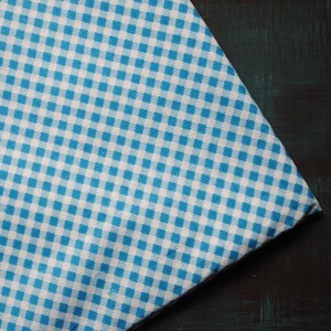 Vintage Cotton Linen Fabric Estonian Swedish Lilac Blue Green  Etsy