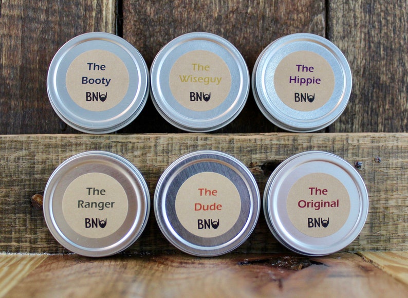 Beard Balm Flight of Samples pick 4 Etsy