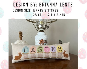 Easter Spools A Spring and Easter Cross Stitch Design Pattern