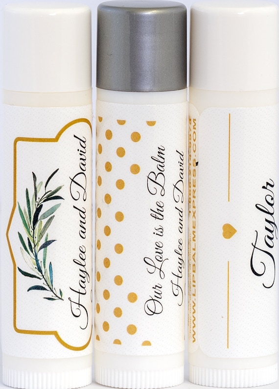 50 Stück Vanille Lippenpflege-Stifte – Geschenkidee Für Hochzeit, Bridal Shower, Danke-Geschenke Für Gäste