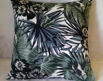 Tropical cushion | Etsy Printed Cushion Covers. Printed Pillow