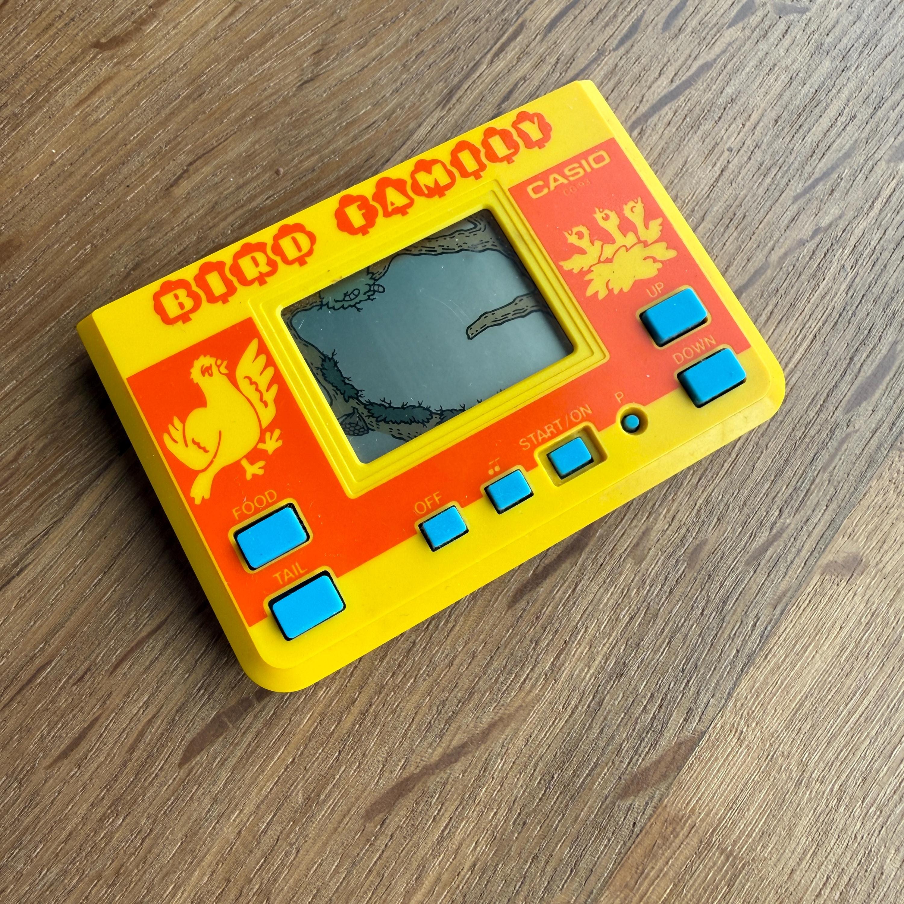 Vintage 1980s 1985 Casio Digital Handheld Bird Family Pocket Game