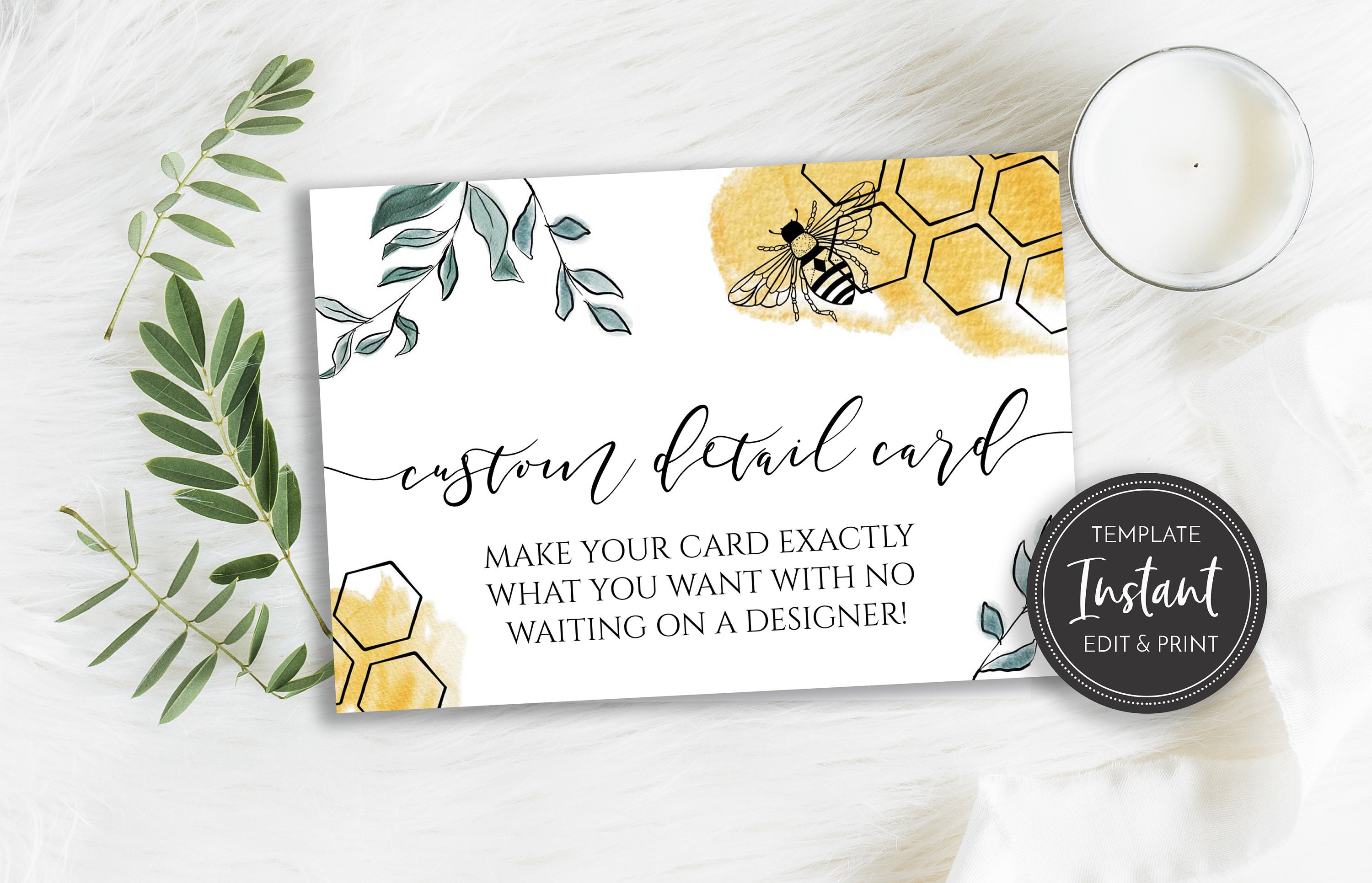 Bee Business Card -  Canada