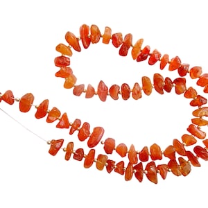 Carnelian Rough Nuggets, Raw Carnelian Gemstone Beads, Carnelian Rough Gemstones (LEA45)