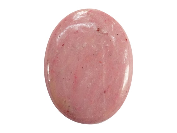 Rhodonite Loose Gemstone , Rhodonite Oval  Shaped Cabochon, Rhodonite Oval Shaped cab ( LS 81  )