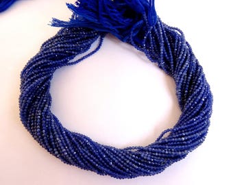 Sodalite  Micro faceted Rondelle, Sodalite  Micro faceted Rondelle Beads   (AAA Quality)