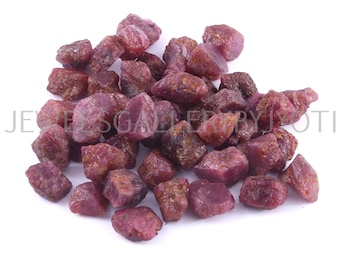 Schöne Qualität Natürliche Mosambik Rubin Roh Nuggets, Roh Rubin Lose Edelstein (8-10mm ca.)