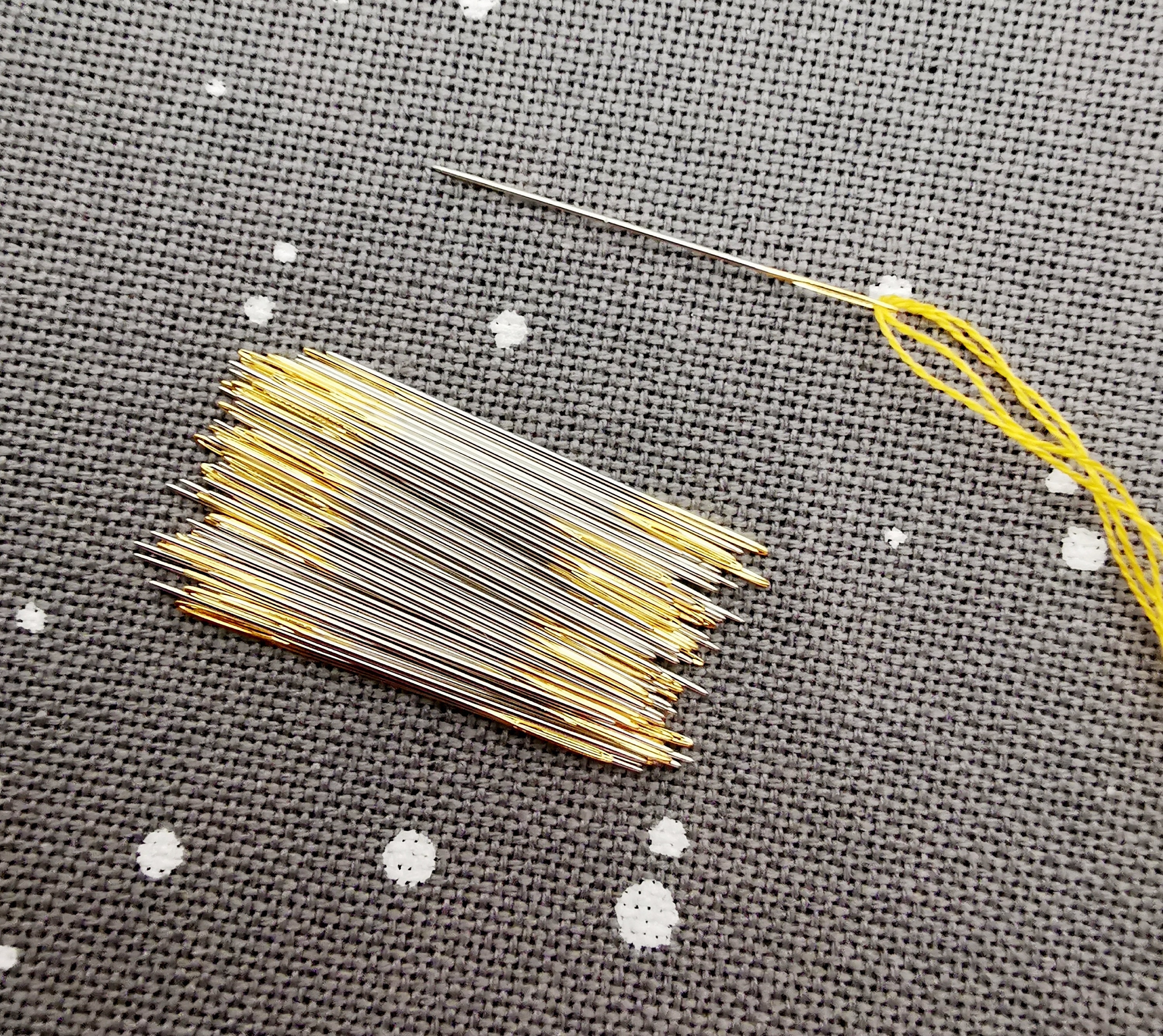 Cross Stitch Needles - John James Tapestry Needles Gold Plated Size 26