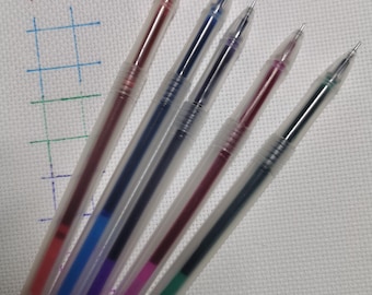 Water Soluble Fabric Pen: Erasable Marker for Embroidery & Sewing