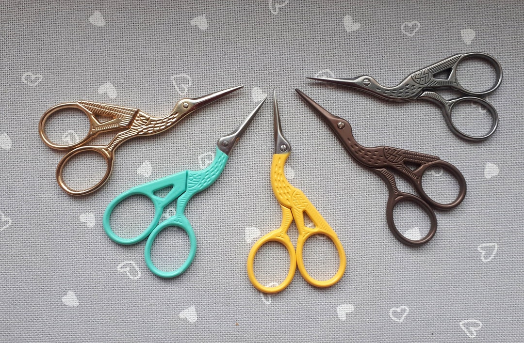 Crane Scissors - Etsy