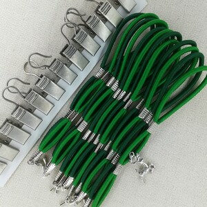 Set med 12 sidospännare för broderiramar/Scroll Rod Sidospännklämmor