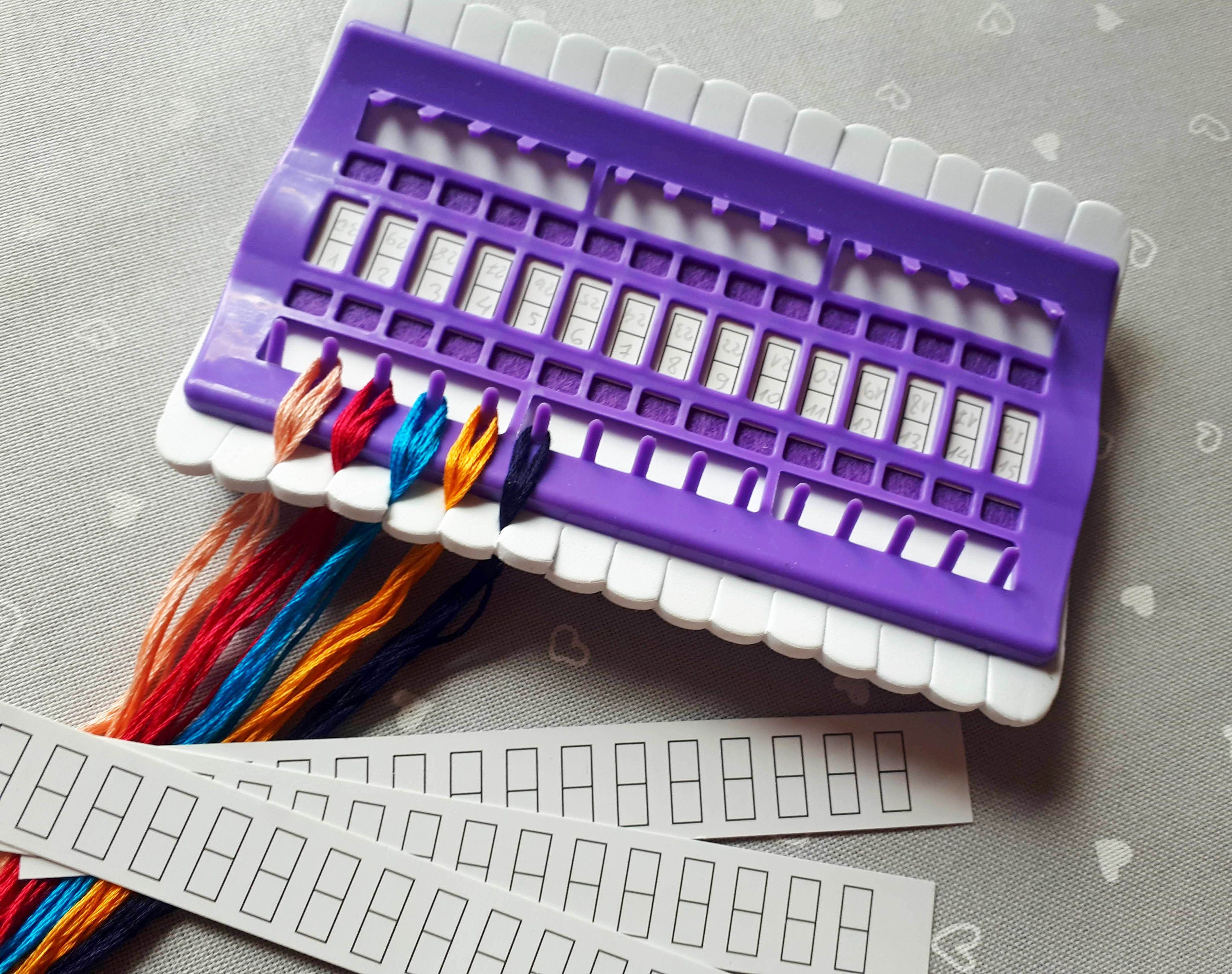 Floss Organizer Cross Stitch Kit Embroidery Thread Project Etsy