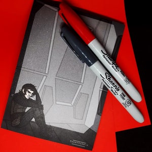 Kylo Ren A6 tearaway notepad - Star Wars stationery