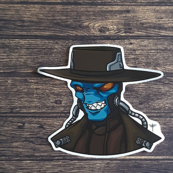 Cad Bane Vinyl Sticker - BOBF