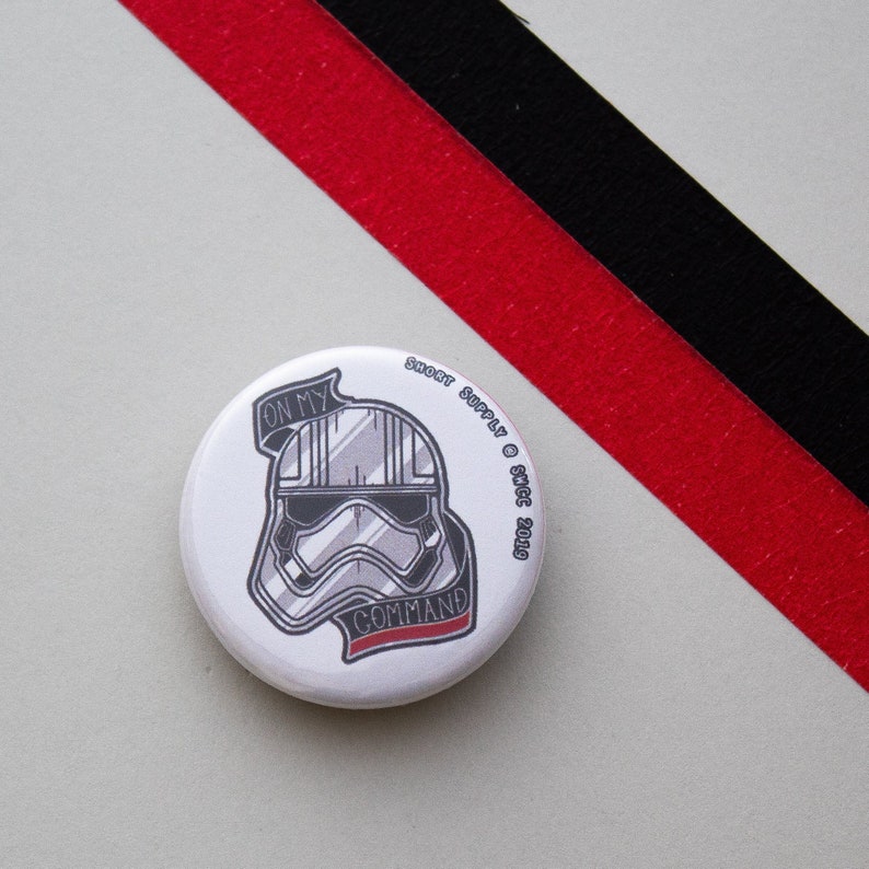 Button Badge Captain Phasma Star Wars Celebration Chicago