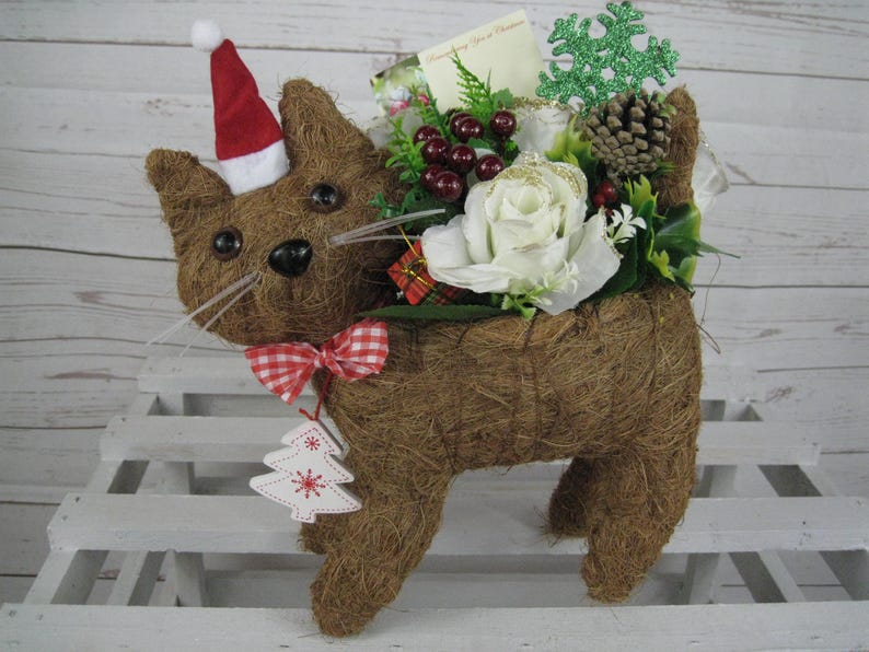 Grave Arrangements, Christmas Cemetery Ornaments, Headstone Decorations