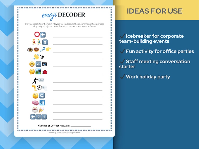 Printable Ice Breaker Games and Office Team Building Activities for ...