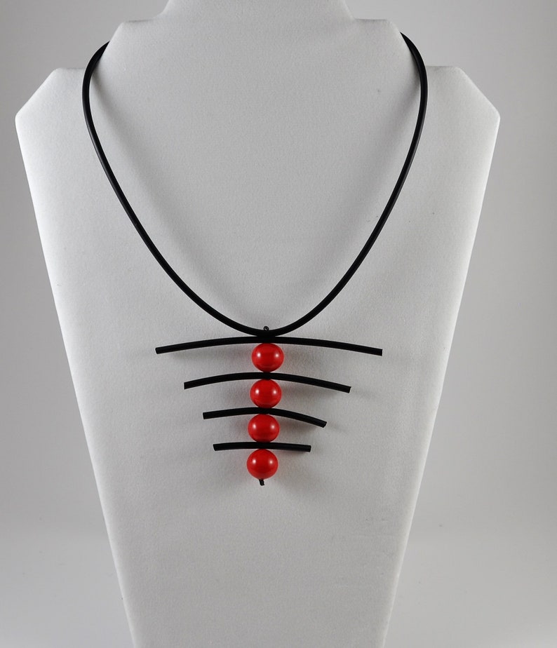 Red Bead Necklace