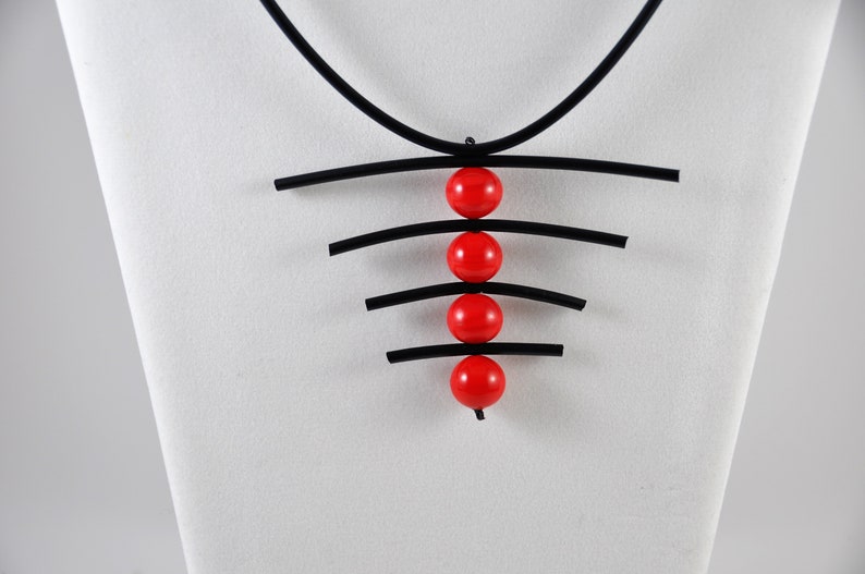 Red Bead Necklace