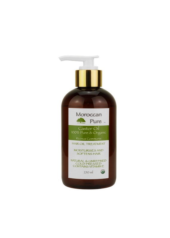 Moroccan Pure 100 Natural Castor Oil Ideal For Hair Etsy
