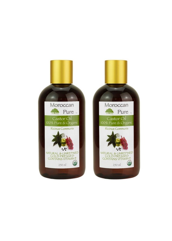 Moroccan Pure Natural Castor Oil Skin Blemishes Hair Growth Etsy
