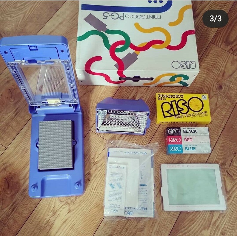 Gocco PG5 Print Gocco as new in original box Etsy