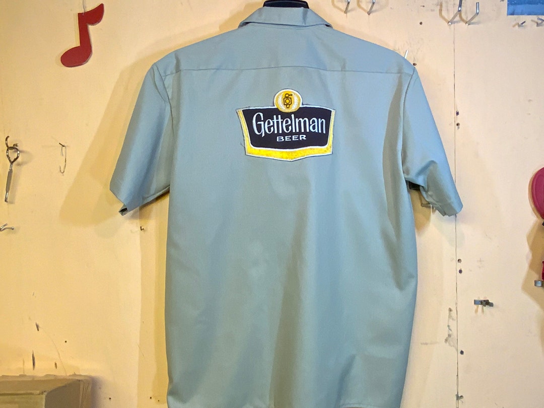 Gettelman Beer Work Shirt Dickies Large. Etsy