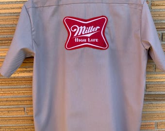 Miller High Life bierwerkshirt dickies groot.