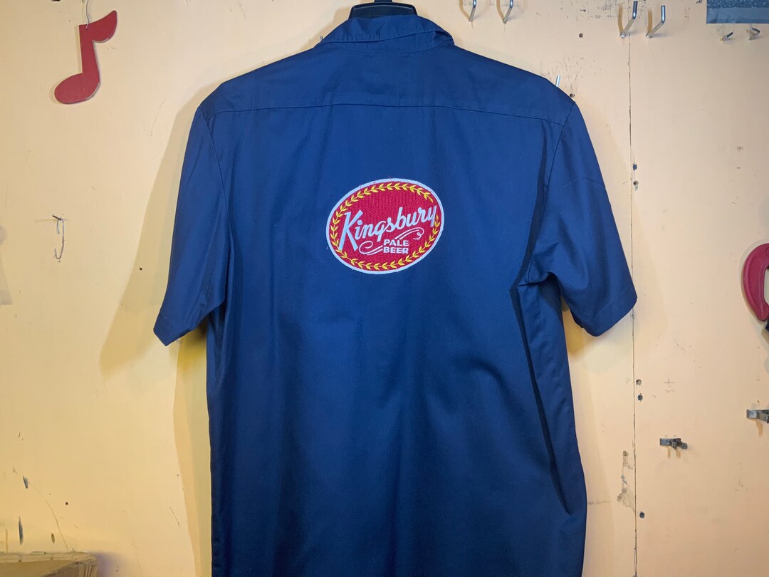 Kingsbury Beer Work Shirt Dickies Xl Etsy