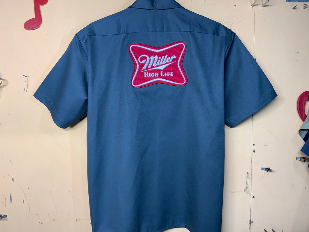 Miller High Life Beer Work Shirt Dickies Xl. Etsy