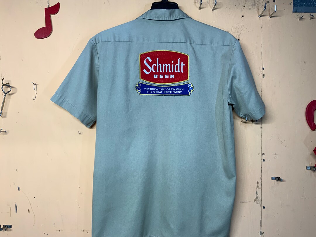 Schmidt Beer Work Shirt Dickies Large. Etsy