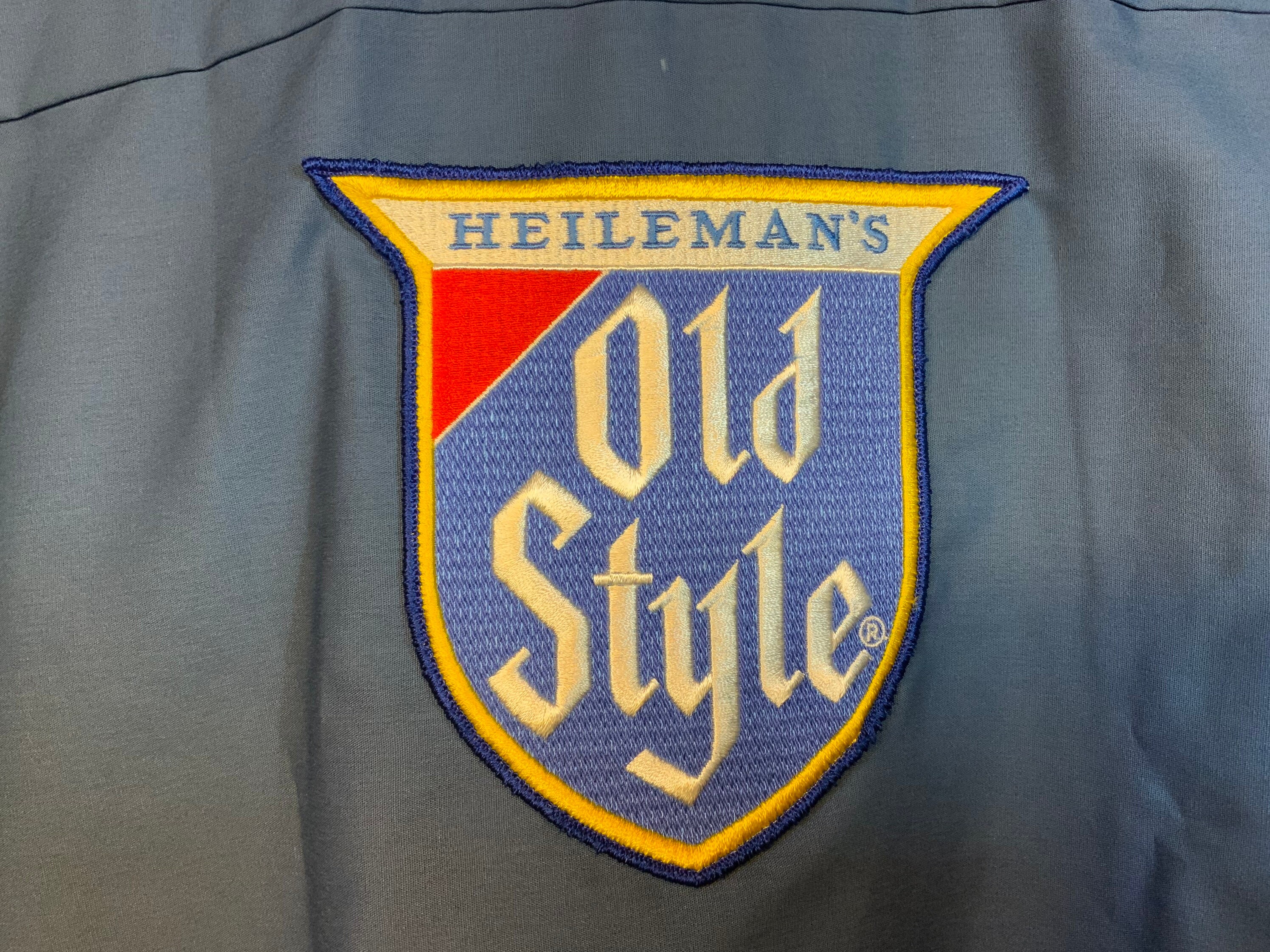Heilemans old style beer work shirt red kap xxl Etsy