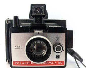 1970s Polaroid Colorpack 80 camera with full original instruction booklet