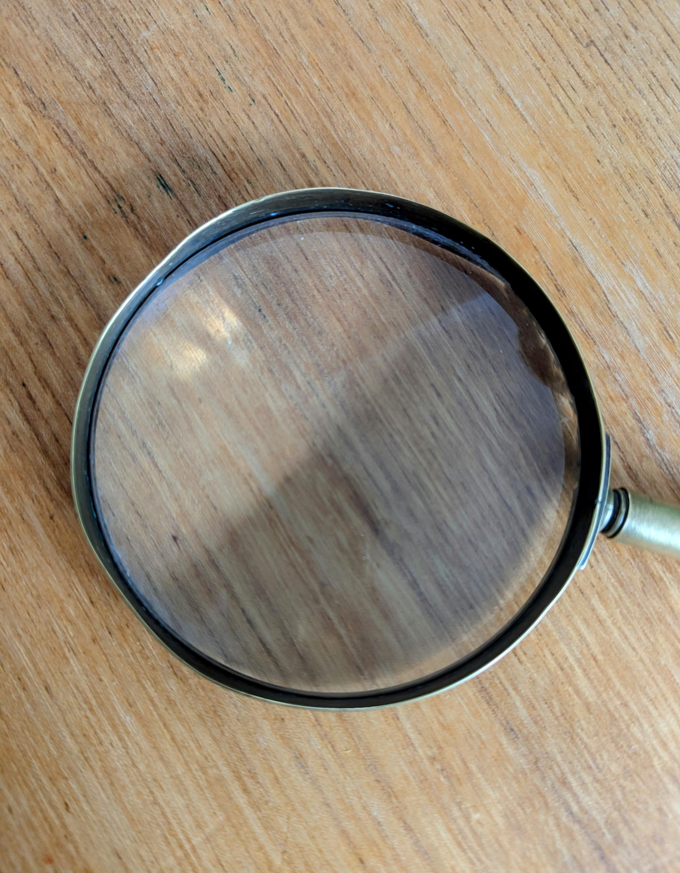 Loupe Avec Lumière 5 Led Grande Loupe De Lecture Pliante À Main