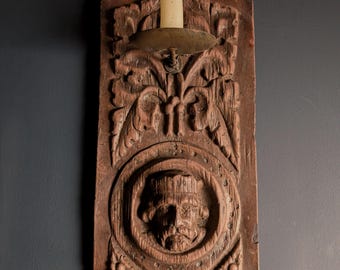 Aplique de pared para velas