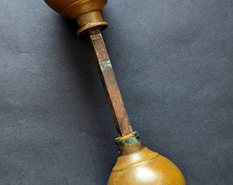 Antique brass door knobs