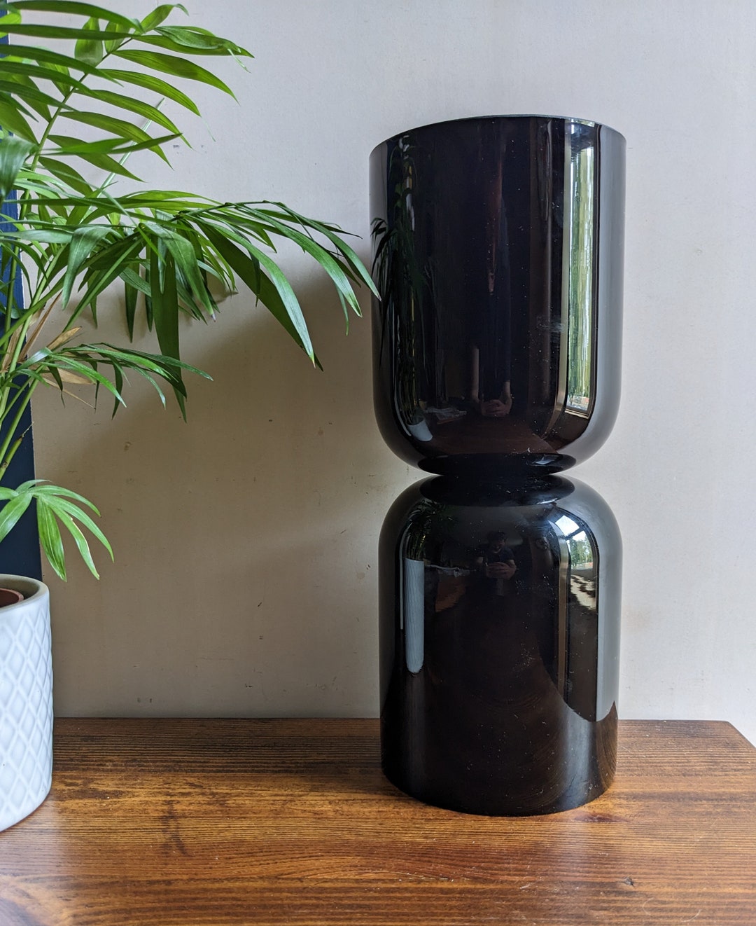 Black 'capsule' Lamp by Jonas Damon for Habitat Side Etsy