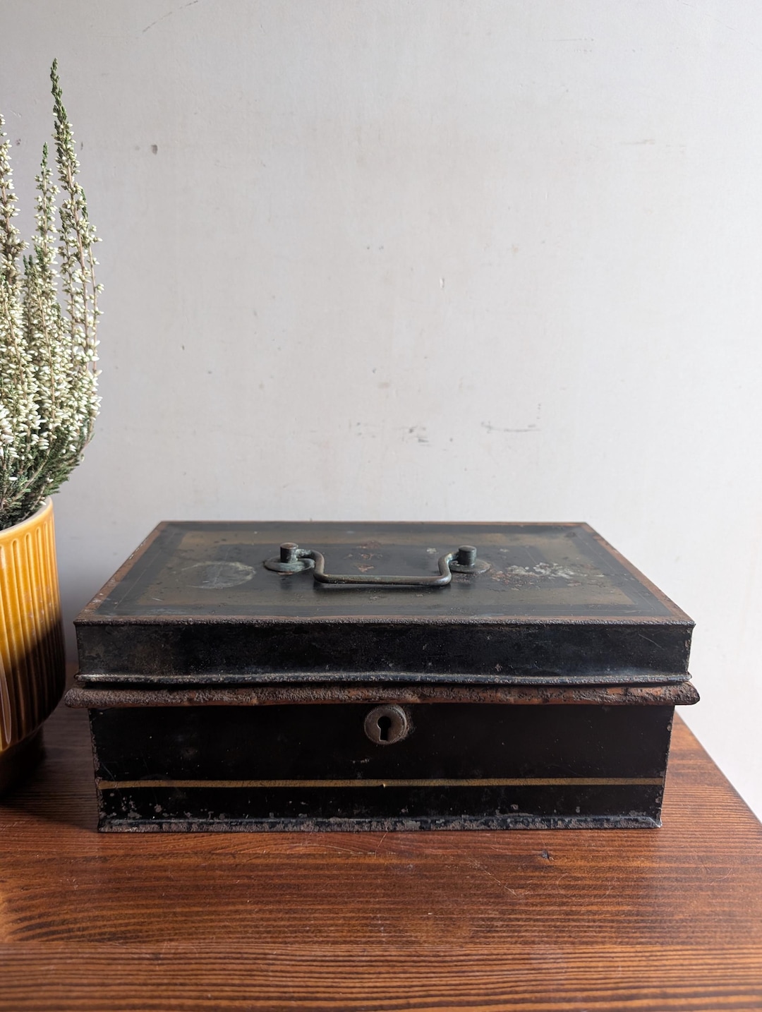 Early 20th Century Compartmented Cash Tin - Etsy