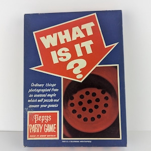 What Is It 1950 年代 Peyps パーティー ゲーム - 良好な状態