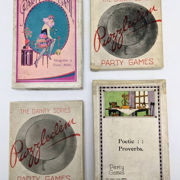 1930s Card Games Etsy