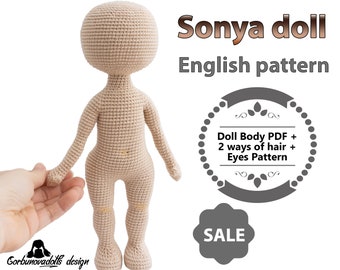 etsy amigurumi doll pattern